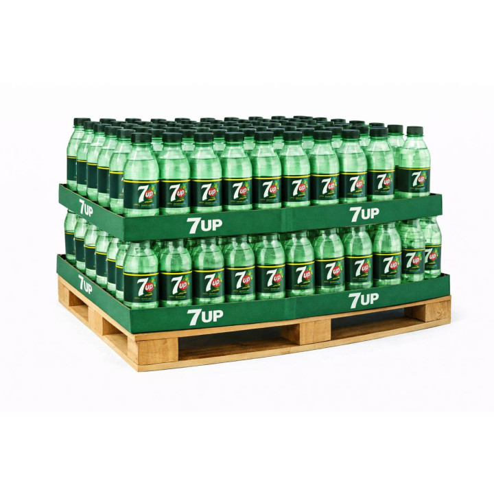 7UP 50 cl – Palette de 90 packs (6 × 50 cl)