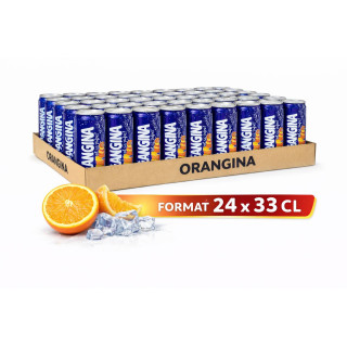 Orangina 33 cl – Palette de 90 packs (24 × 33 cl)