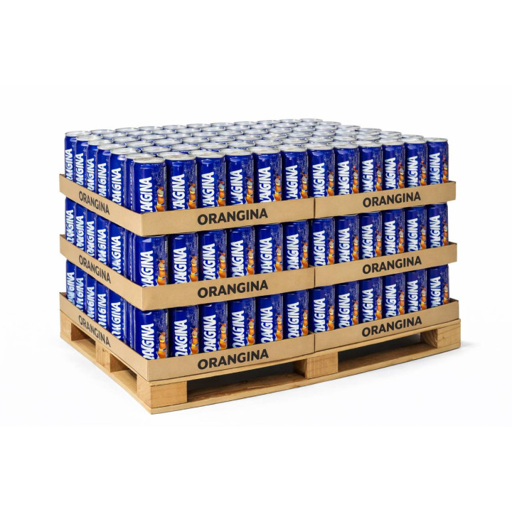 Orangina 33 cl – Palette de 90 packs (24 × 33 cl)