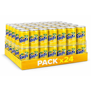Fanta Citron 33 cl – Palette de 90 packs (24 × 33 cl)
