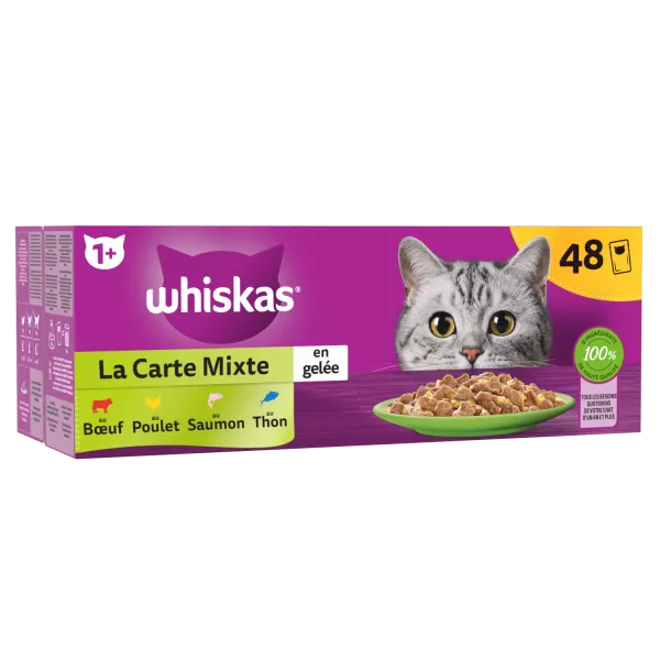 Sachets fraîcheur La Carte Mixte en gelée 48 x 85 g