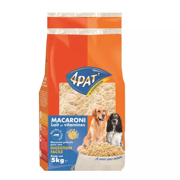 Macaroni pour chiens 5 kg 4 PAT'