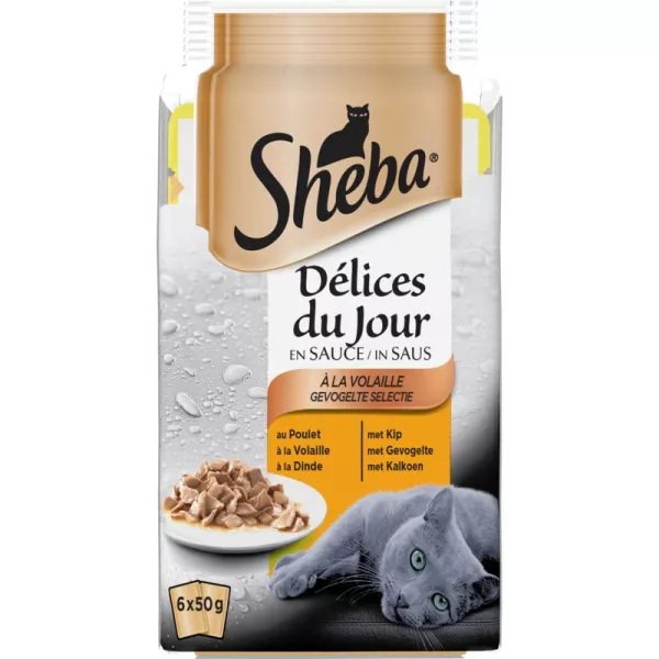 Pâtée pour chat à la volaille 6 x 50 g