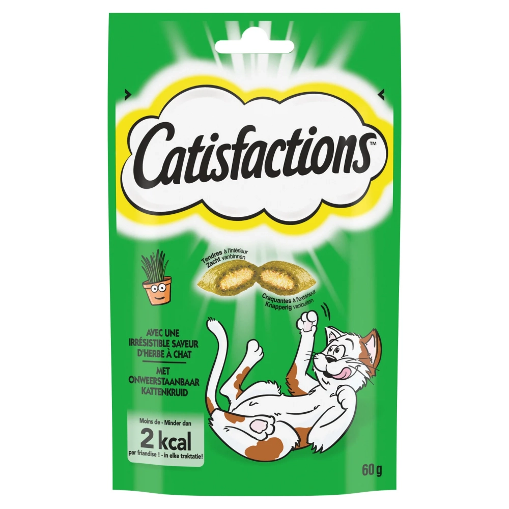 Friandises pour chat saveur herbe à chat 60 g