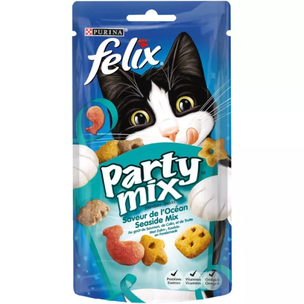 Friandises pour chat Party Mix saveur Océan 60 g