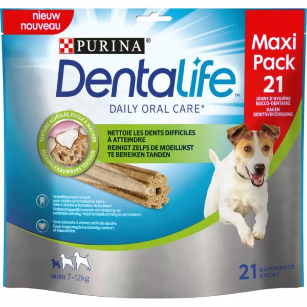 Bâtonnets Dentalife pour petit chien 7-12 kg x21 345 g Purina