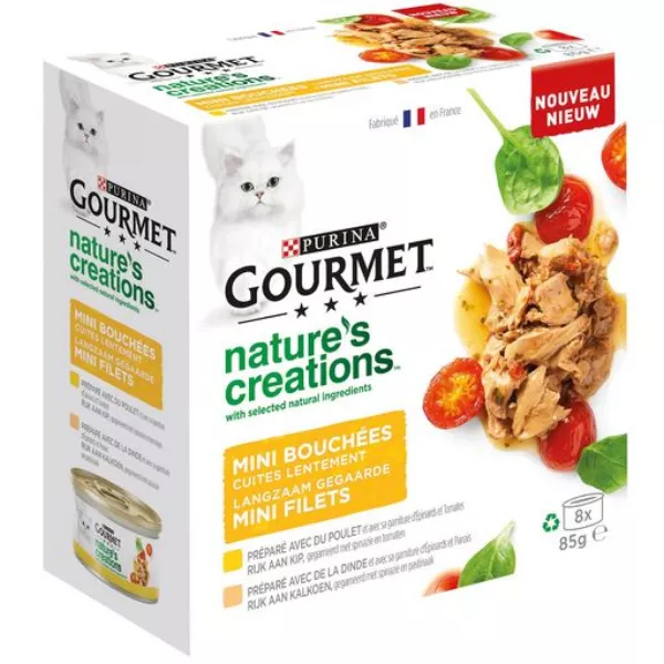 Pâtée à la volaille pour chat 8 x 85 g