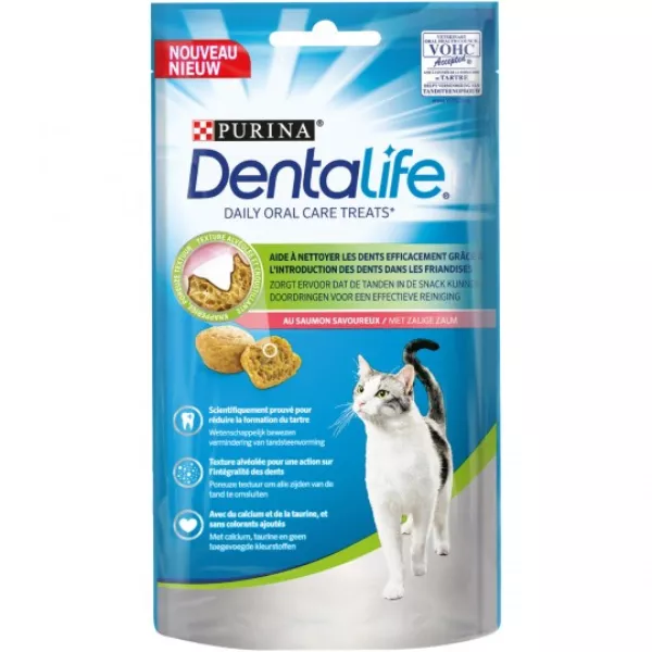 Friandises pour chat adulte au saumon 40 g